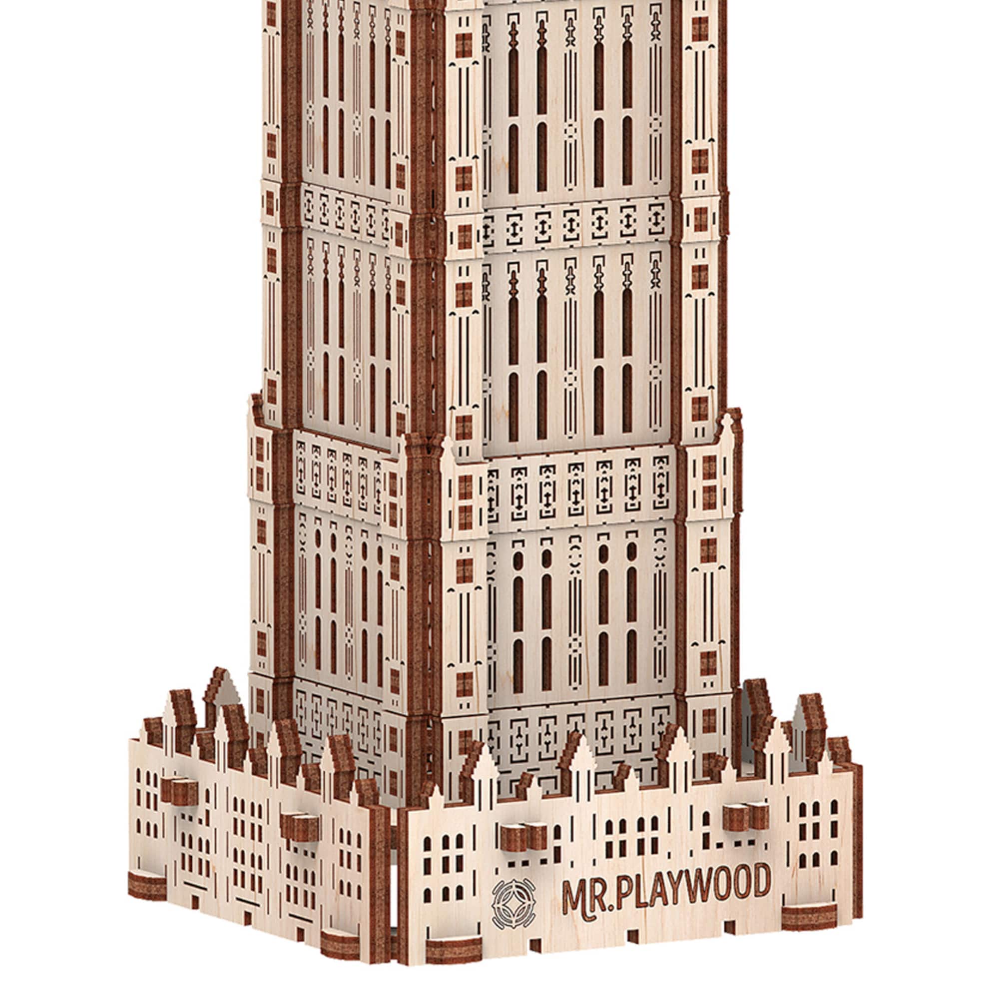 Mr. Playwood Big Ben 3D Wooden STEM Puzzle Kit